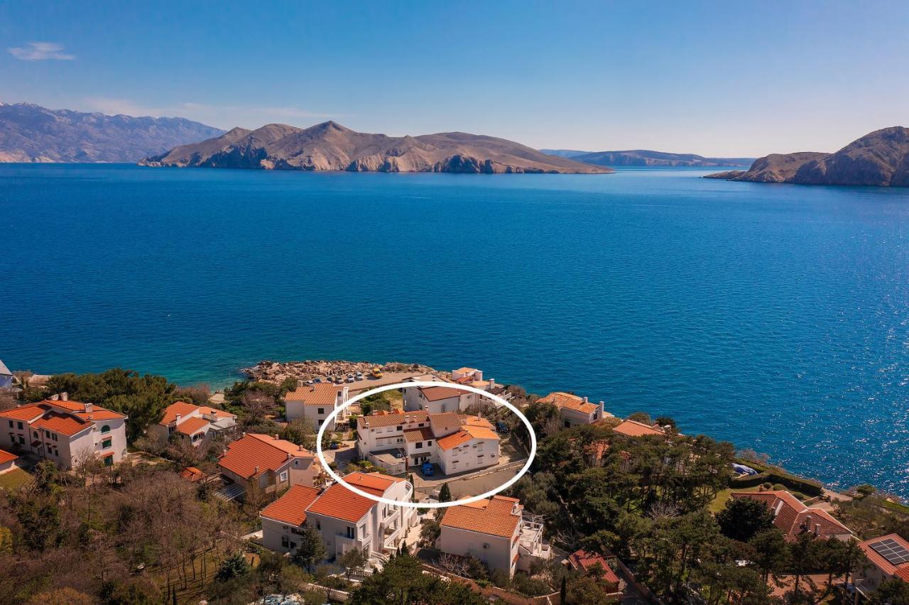 Apartments Kricin 14 Baška Dış mekan fotoğraf