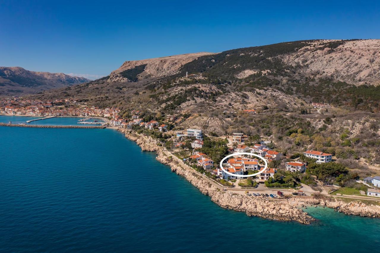 Apartments Kricin 14 Baška Dış mekan fotoğraf